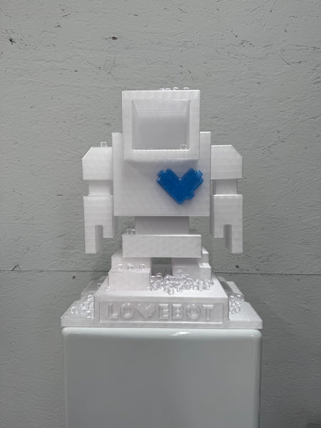 1/3 Artist Proof 1ft LOVEBOT SPECIAL EDITION ICE EDITION Designer Toy