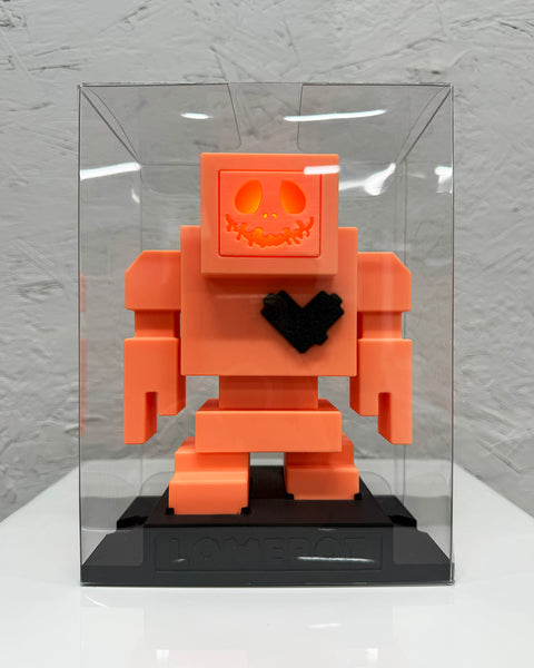 6" PUMPKIN GLOW IN THE DARK Lovebot - 6" / 155mm Designer Toy - Edition Ltd. to 13 pcs.