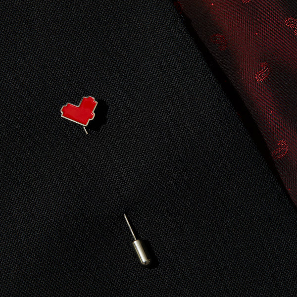 Lapel Pin - Hero Heart Lapel Pin