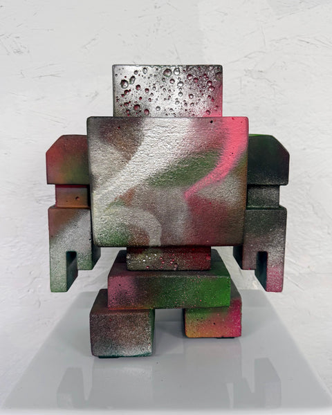 BURNT CARNIVAL - 1ft Concrete Lovebot Sculpture