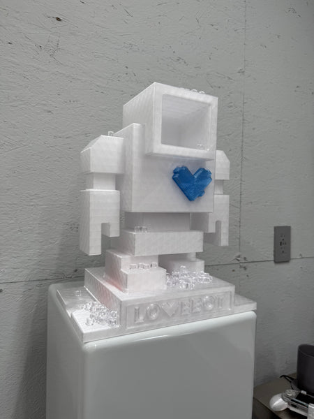 1/3 Artist Proof 1ft LOVEBOT SPECIAL EDITION ICE EDITION Designer Toy