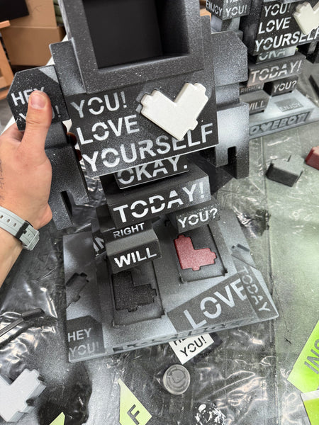 1/3 Artist Proof 1ft LOVEBOT First Ever ARTIST EDITION