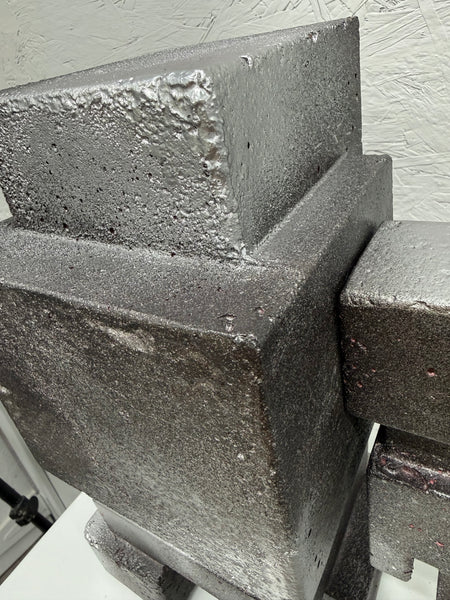 BURNT SILVER - 1ft Concrete Lovebot Sculpture