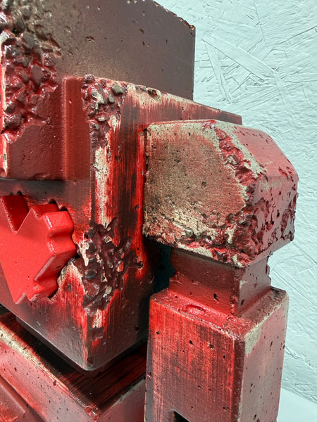 BUSTER - 1ft Concrete Lovebot Sculpture