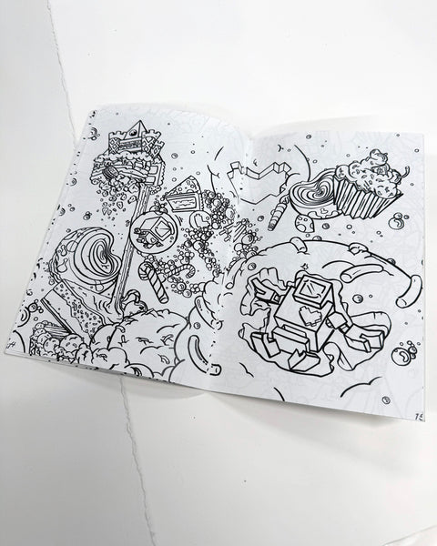 PREORDER! The Lovebot Coloring book! "Adventures in Love"