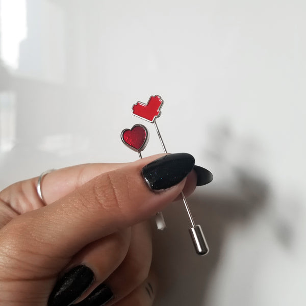 Lapel Pin - Hero Heart Lapel Pin