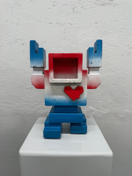ROCKET POPSICLE - 1ft Concrete Lovebot Sculpture