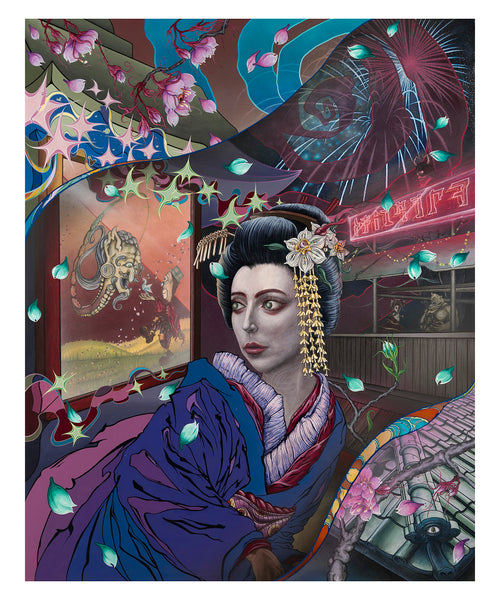 Clairvoyant Premonition Ltd. Ed. Archival Fine Art Giclée Print.