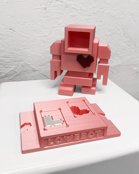 !NEW 6" / 155mm - Valentines Pink Silk SPECIAL EDITION Designer Toy