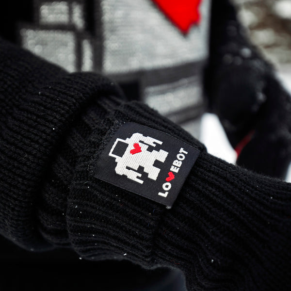 LAST STOCK! Silver Lining - Half a Heart Mittens