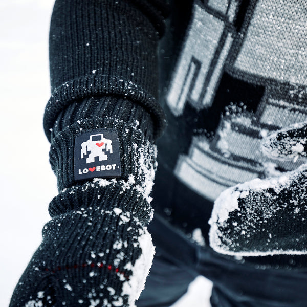 LAST STOCK! Silver Lining - Half a Heart Mittens