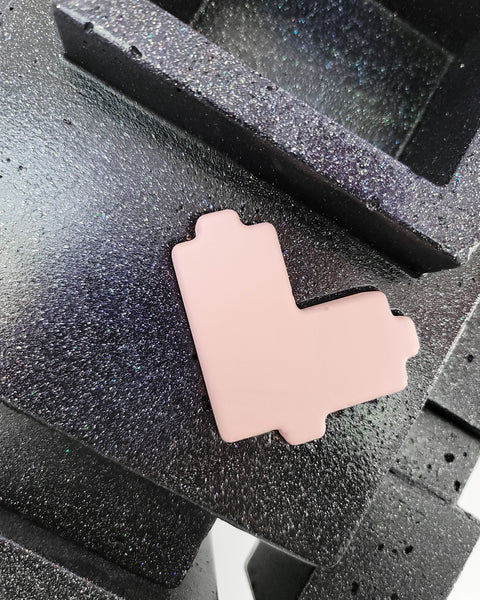 Custom Commissioned 1ft Concrete Lovebot Sculpture