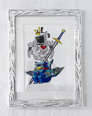 X 2018 "Totem Rebirth" Original Illustration 1/1