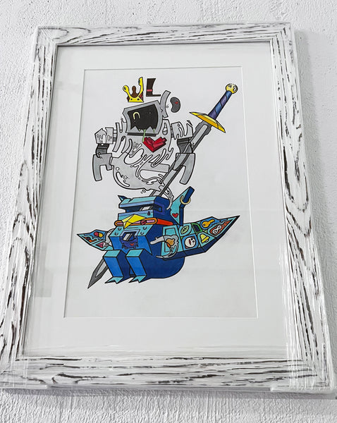 X 2018 "Totem Rebirth" Original Illustration 1/1