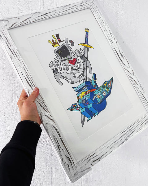 X 2018 "Totem Rebirth" Original Illustration 1/1