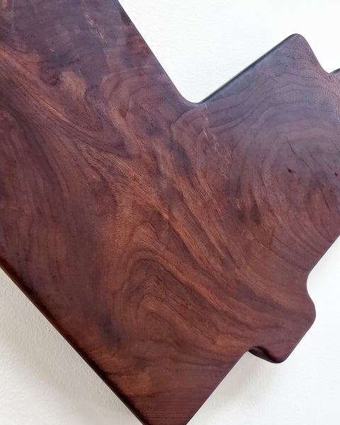 "!*Hero Heart Cutting Board - Walnut