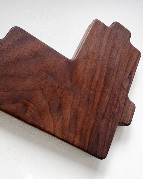 "!*Hero Heart Cutting Board - Walnut